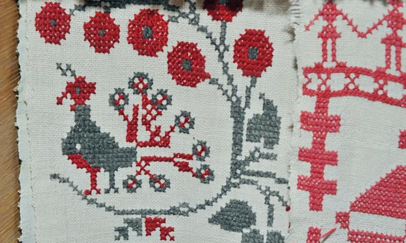 Рушники в Ветковском музее старообрядчества и белорусских традиций