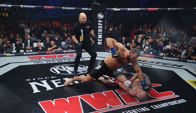 турнир по смешанным боевым искусствам в Киеве