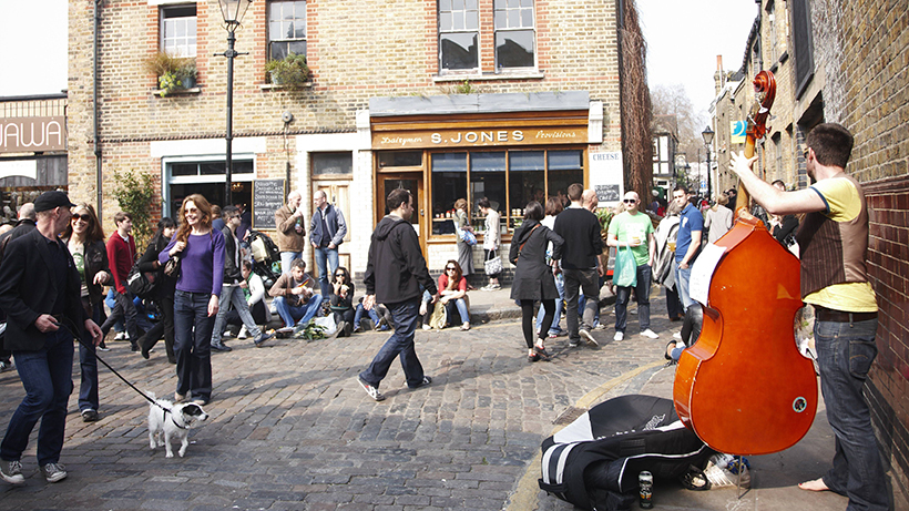 Уличные музыканты Лондона