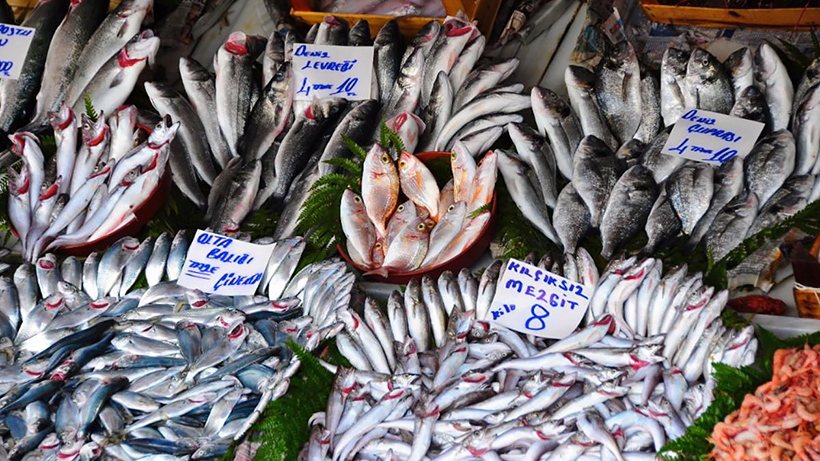 Рыба на рынке Каракей 