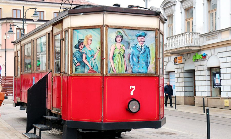 Кафе в трамвайном вагоне в Тарнуве