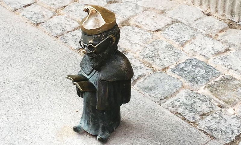 Гномики во Вроцлаве