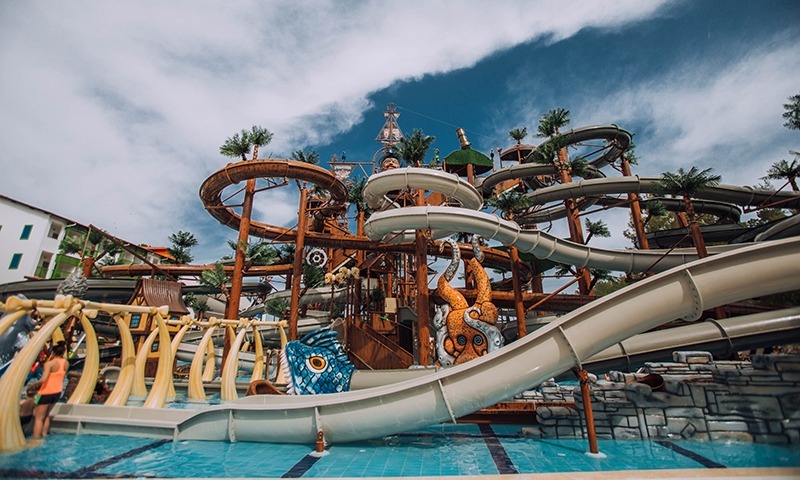 Аквапарк в Amara Dolce Vita Luxury