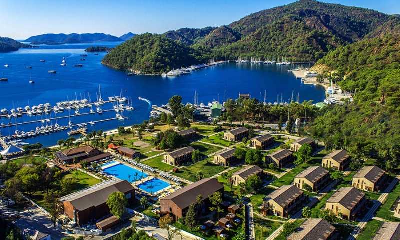 Территория Rixos Premium Göcek