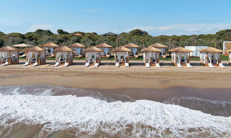 Пляж отеля Club Privé by Rixos Belek