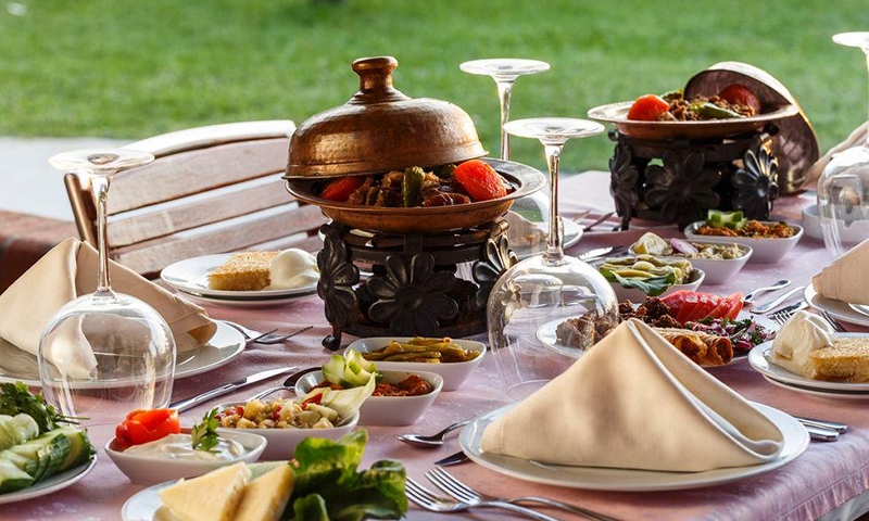 Питание в KUSTUR CLUB HOLIDAY VILLAGE