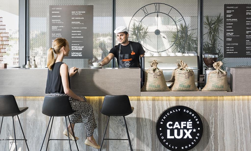 Кофейня LUX Bodrum Resort & Residences