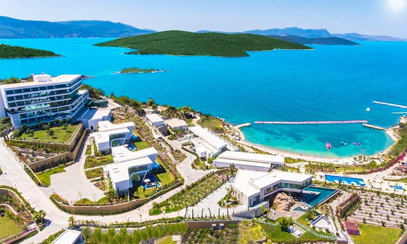Территория LUX Bodrum Resort & Residences