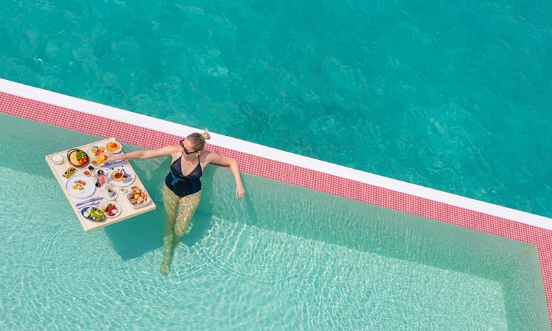 LUX* North Male Atoll обед