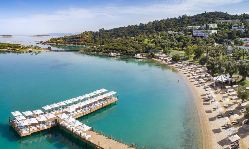 Rixos Premium Bodrum Plaj iskele Panorama