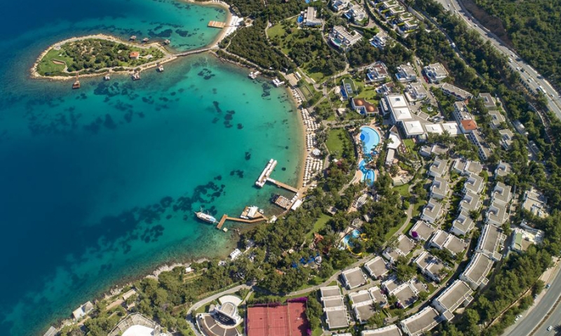 Территория Rixos Premium Bodrum