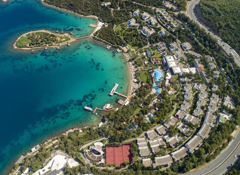 Территория Rixos Premium Bodrum