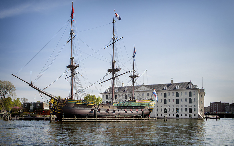 Музей судоходства в Амстердаме