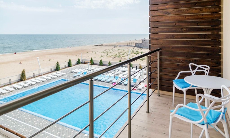 Вид из номера Villa Reef