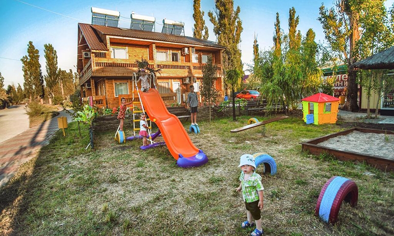 Детская площадка в отеле Голубая Лагуна