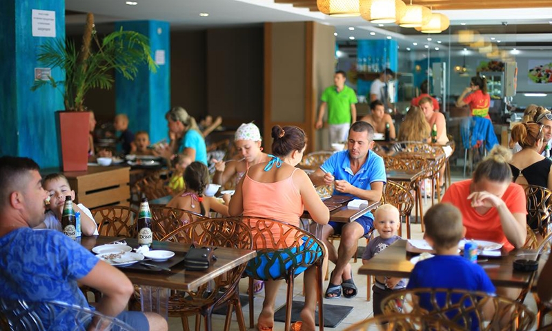 Ресторан в отеле Голубая Лагуна