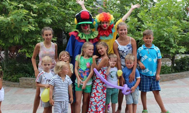 анимация в отеле эллада