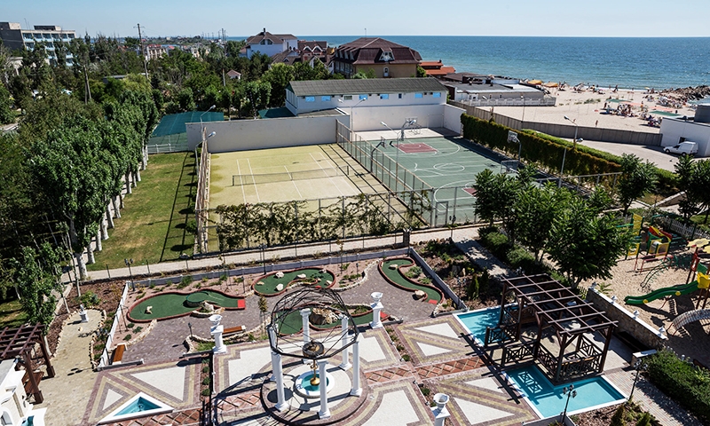 территория отеля ореанда