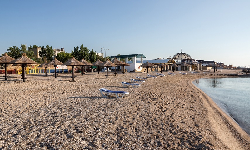 пляж отеля ореанда