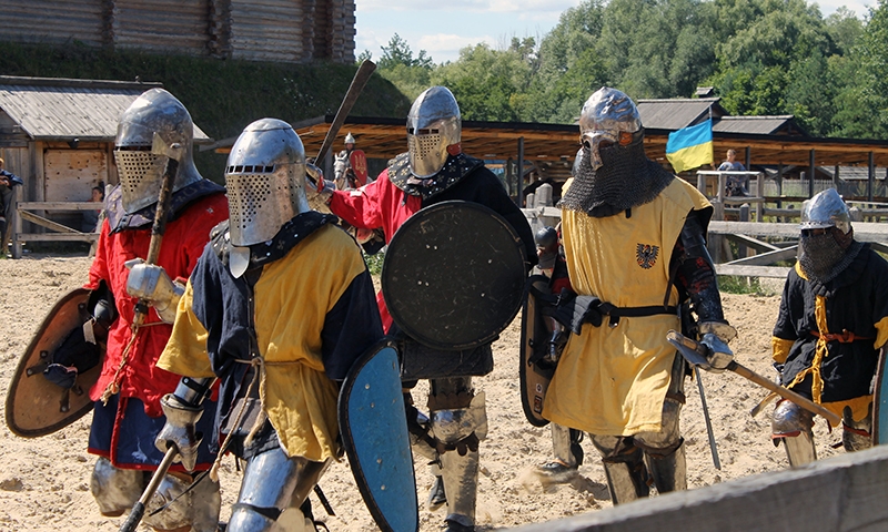 Исторические реконструкции в Парке Киевская Русь