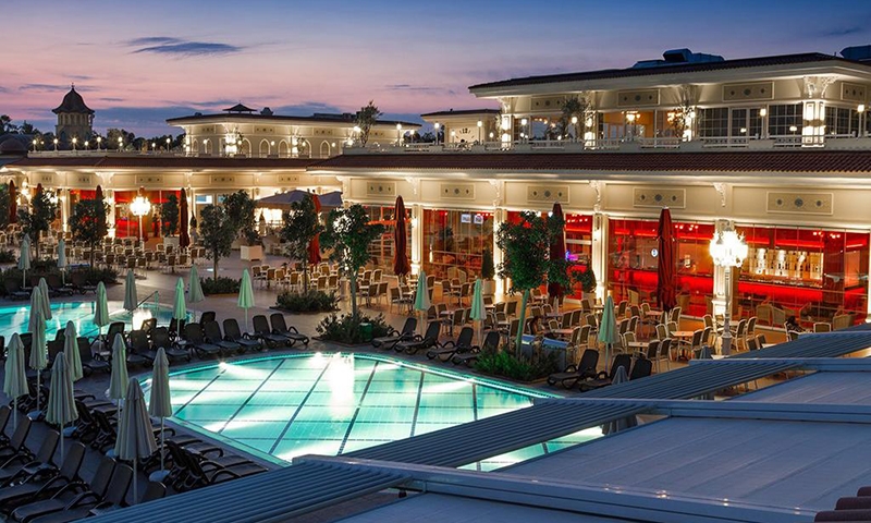 Террасса в Güral Premier Belek