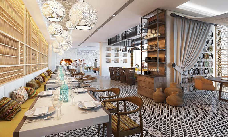 Ресторан в Millennium Al Barsha Mall Of The Emirates