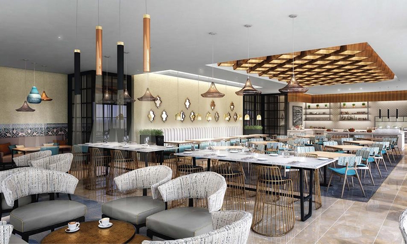 Ресторан в Occidental Impz Dubai