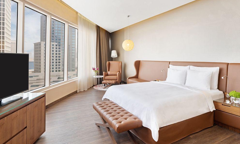 Номер в Radisson Blu Dubai Canal View