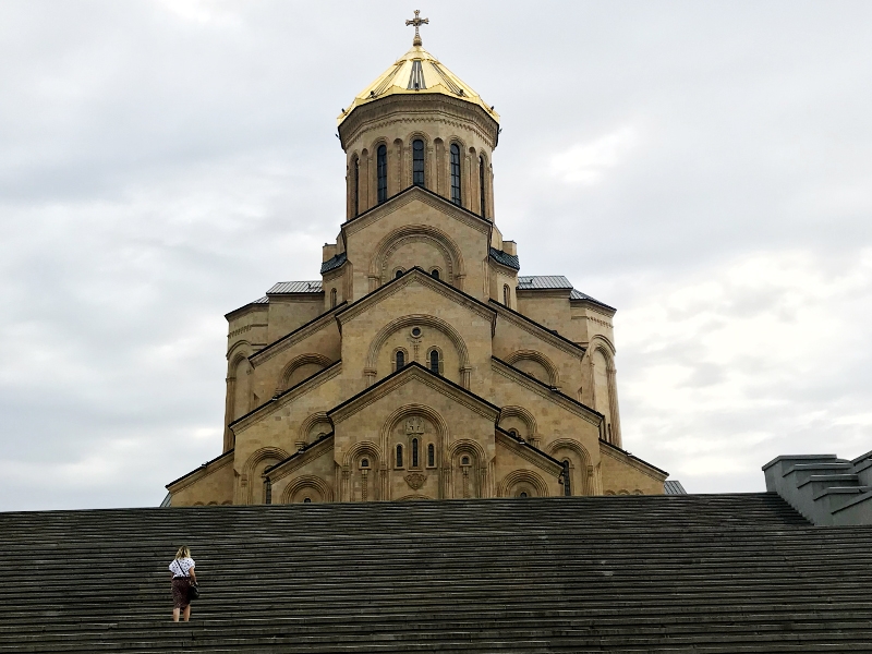 Кафедральный  Собор Святой Троицы в Тбилиси