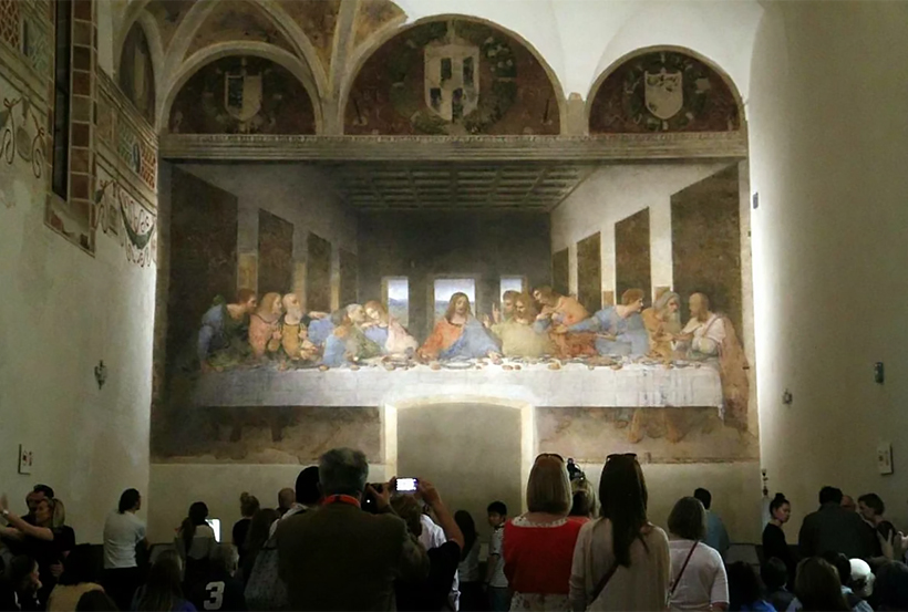 фреска «Тайная вечеря»