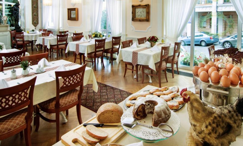 Ресторан в Karlsbad Grande Madonna Spa & Wellness Hotel