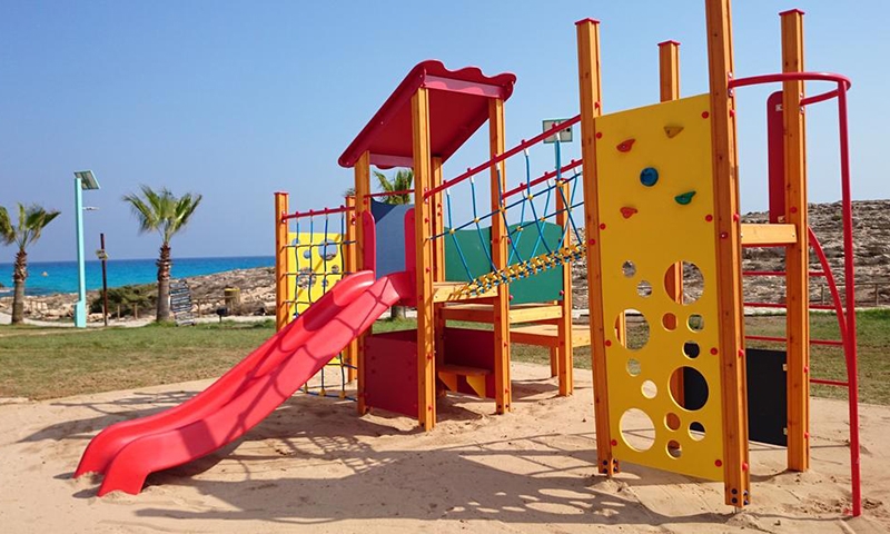 Детская площадка в отеле AKTEA BEACH VILLAGE