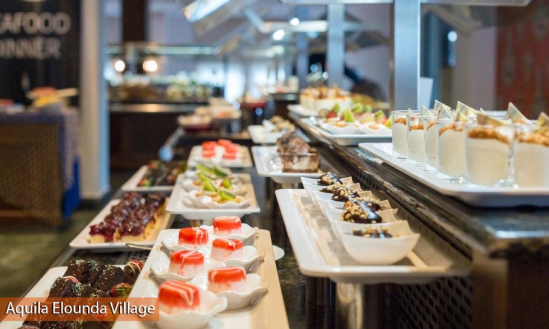 Ресторан в Aquila Elounda Village