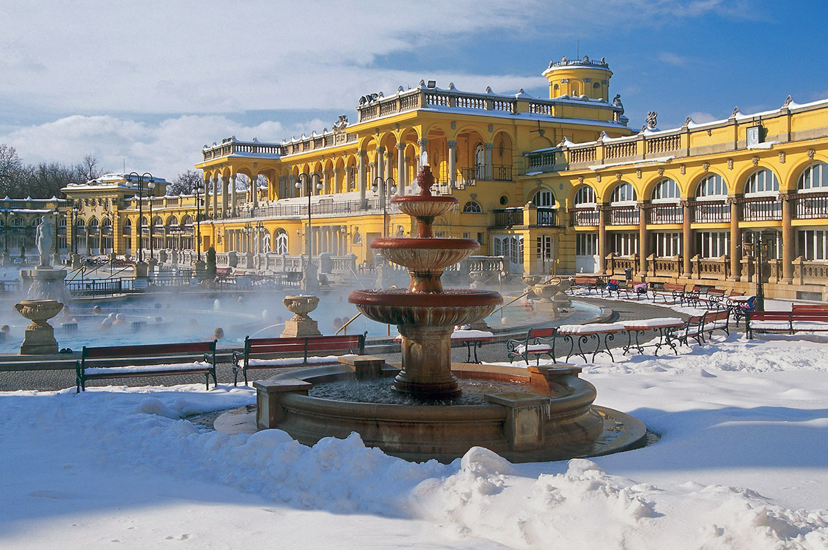 Будапешт Зимой Фото