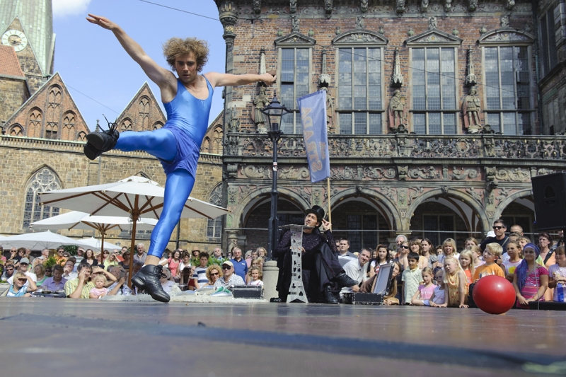 Международный уличный цирковой фестиваль LA STRADA в Бремене