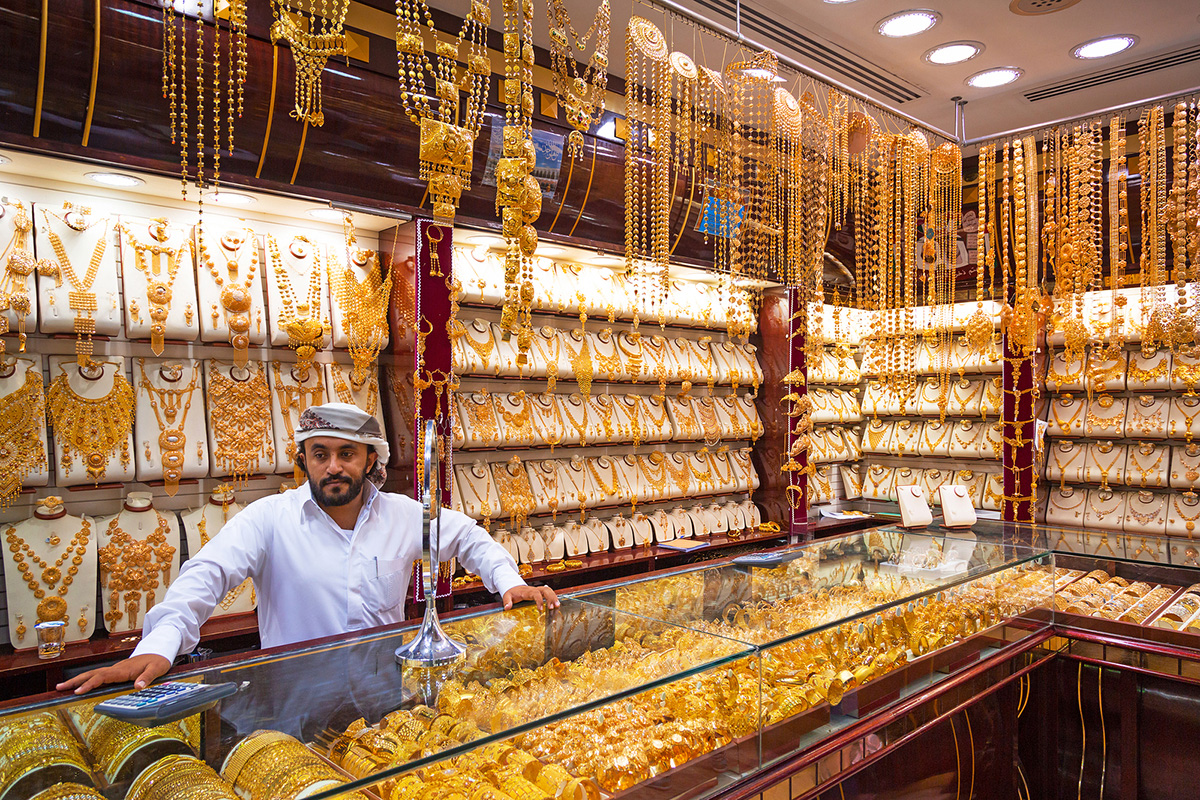 Золотой рынок Дубаи