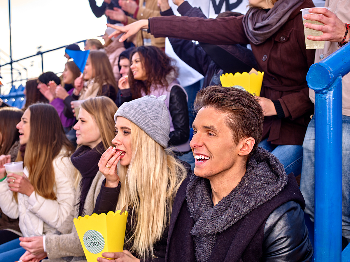 карамельно-сырный попкорн