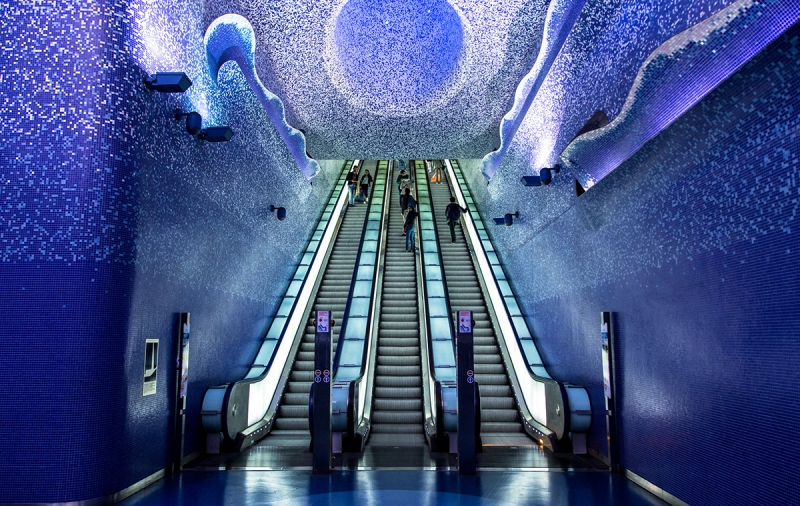 Метро в Неаполе