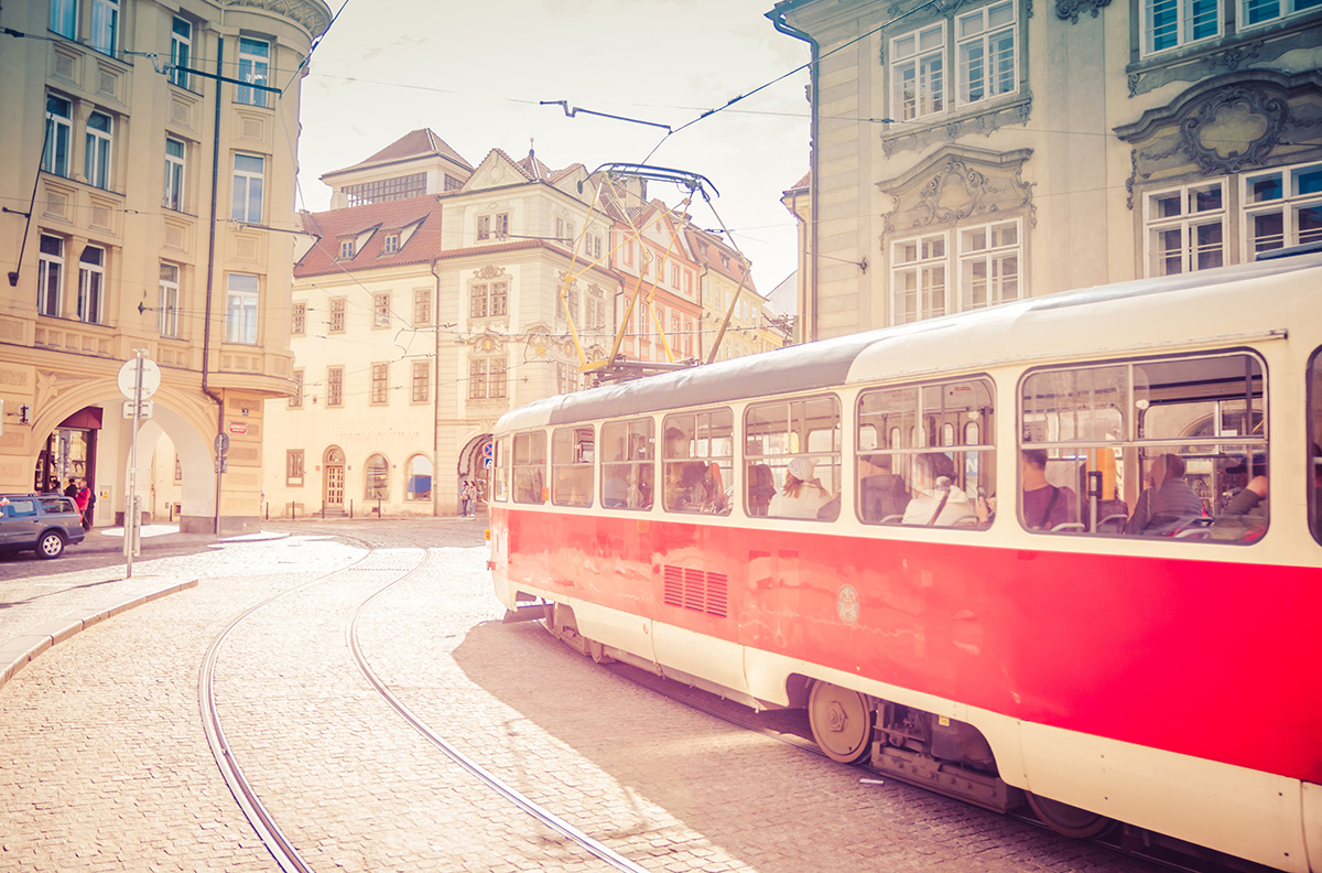Общественный транспорт Праги