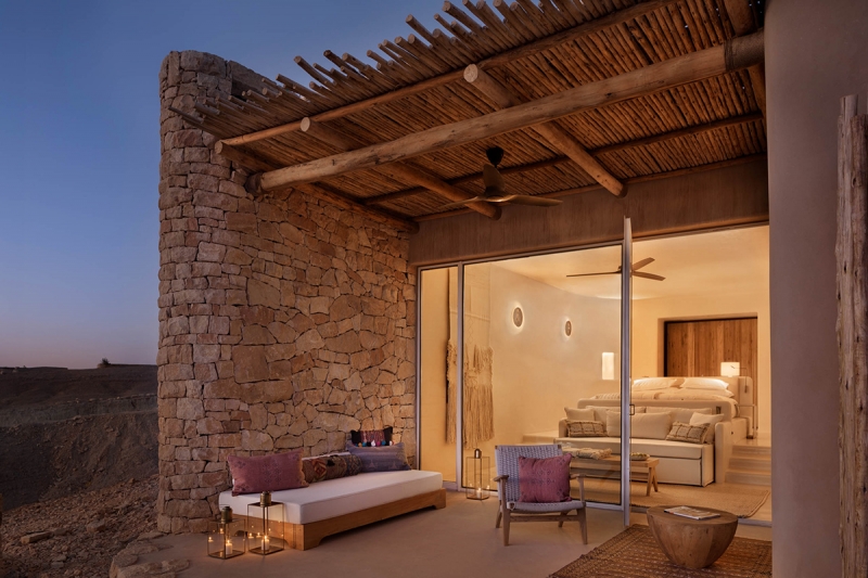 Номер в отеле Six Senses Shaharut