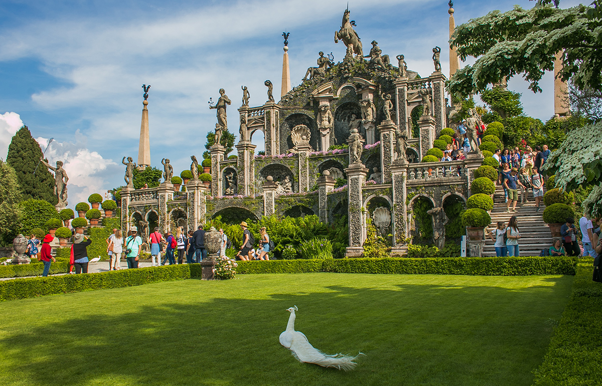 Парк на острове Изола Белла