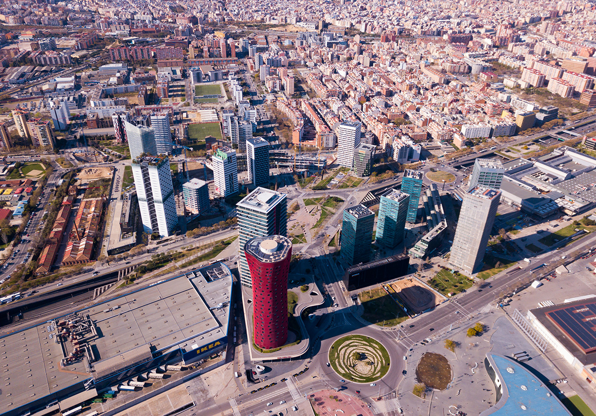 Площадь Европы в Барселоне