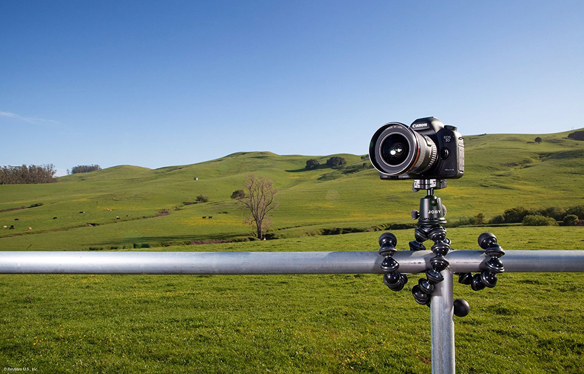 Гориллапод: штатив с гибкими ножками