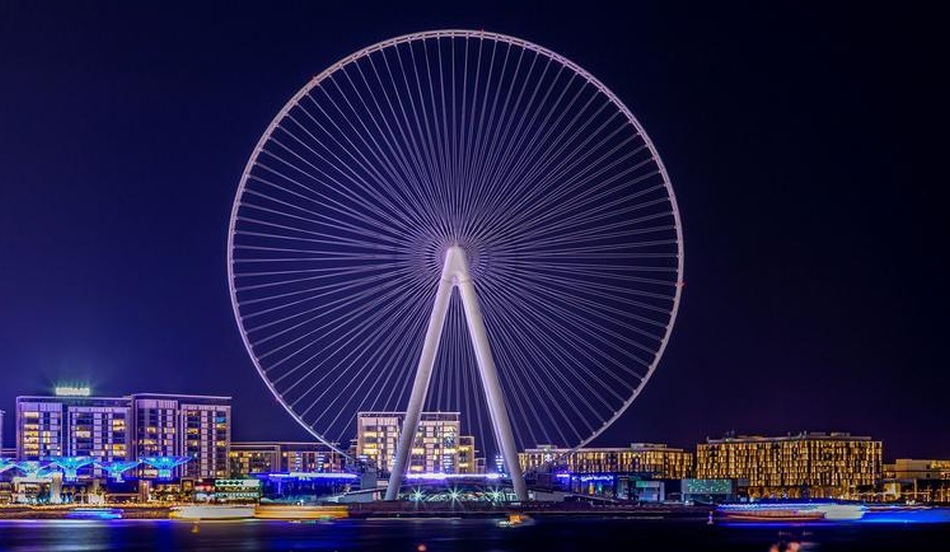 У Дубаї відбулося відкриття найбільшого в світі колеса огляду Ain Dubai